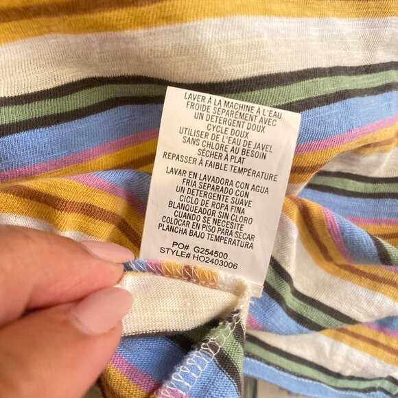 NWT Raissa Stripe Cardigan Top, Small - Picture 8 of 9